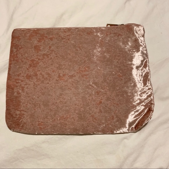 Extra 50% off! Pink Velvet Clutch - Picture 2 of 4